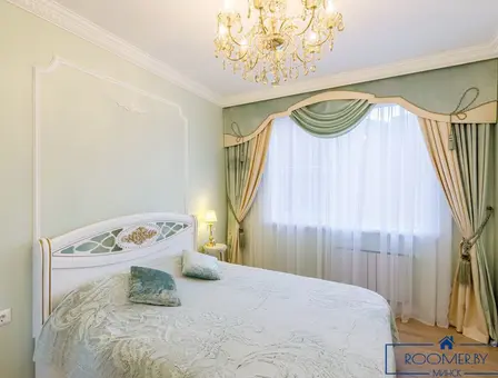 Квартира на сутки в Минске возле метро Немига спальня