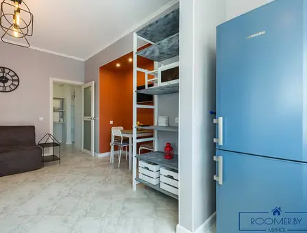 Квартира на сутки в Минске возле метро Немига кухня