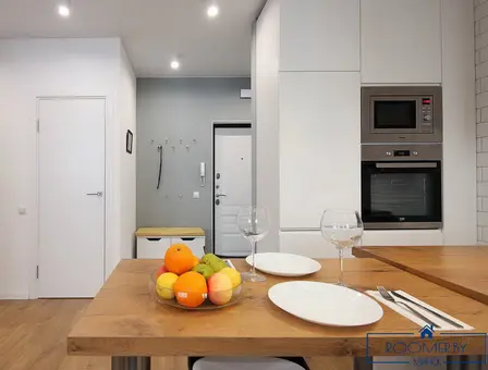 Квартира на сутки в минске по ул. Сторожевская, 8 кухня