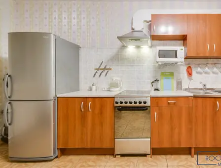 Квартира на сутки в Минске на улице Скрыганова, 16 кухня