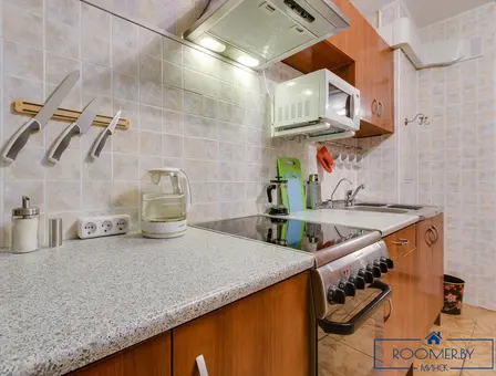 Квартира на сутки в Минске на улице Скрыганова, 16 кухня