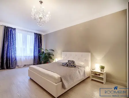 Квартира на сутки в Минске возле метро Спортивная спальня
