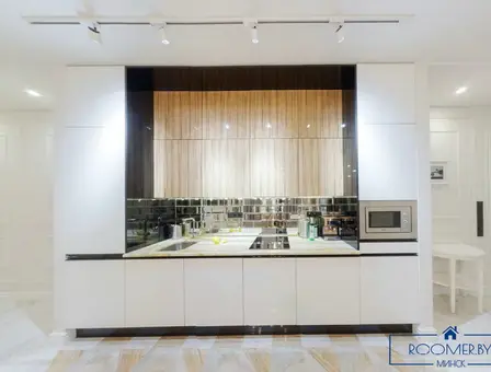 Квартира на сутки в Минске на улице Ленинградская, 2 кухня