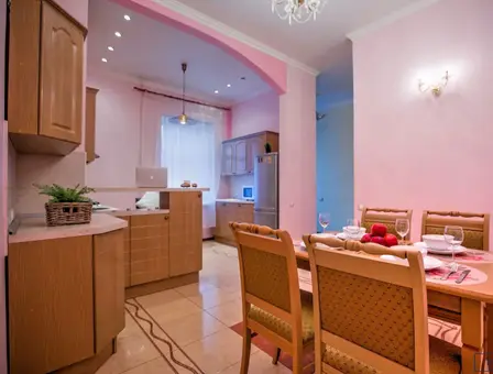 Пятикомнатная квартира на сутки Минск Румянцева кухня
