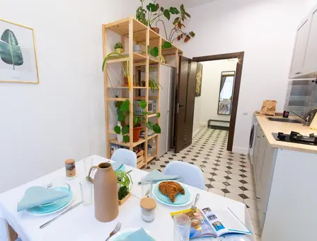 Квартира на сутки в Минске на улица Куйбышева кухня