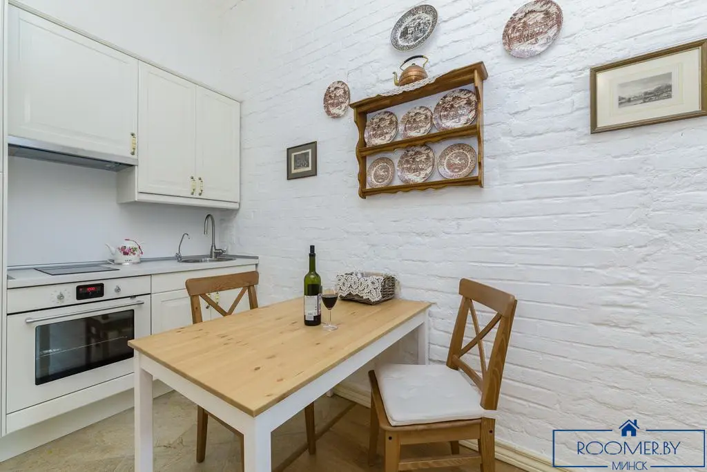 Квартира на сутки в Минске на улице Богдановича, 23 кухня