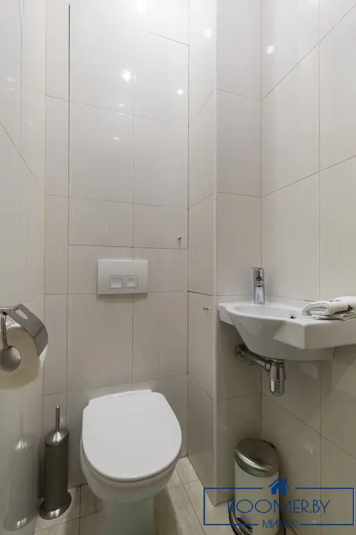 Квартира на сутки в Минске на улице Скрыганова, 4Д ванная
