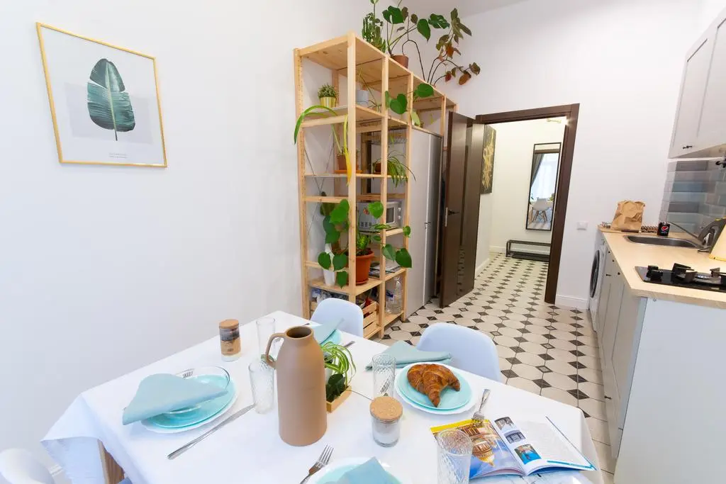 Квартира на сутки в Минске на улица Куйбышева кухня