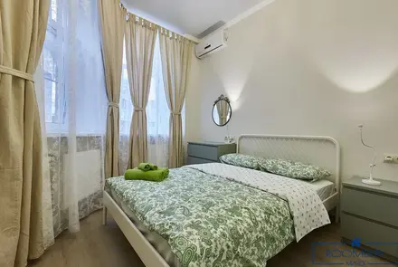 Квартира на сутки в Минске возле метро Институт Культуры спальня