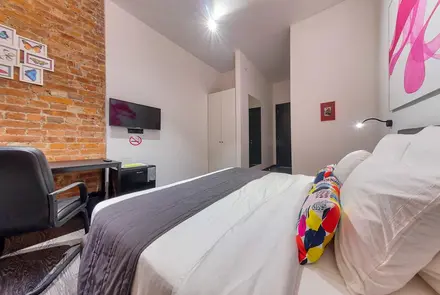 Квартира на сутки в Минске на Захарова, 40 спальня